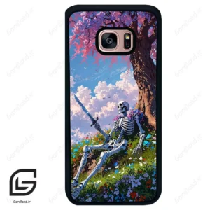 قاب گوشی سامسونگ اس 7 اج (Galaxy S7 EDGE ) طرح اسکلت کد 2372