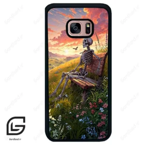 قاب گوشی سامسونگ اس 7 اج (Galaxy S7 EDGE ) طرح اسکلت کد 2374