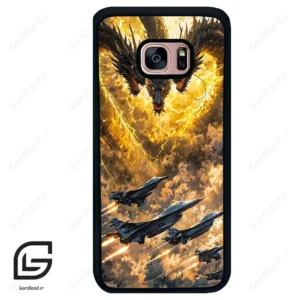 قاب گوشی سامسونگ اس 7 اج (Galaxy S7 EDGE ) طرح گودزیلا کد 2377
