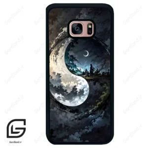 قاب گوشی سامسونگ اس 7 اج (Galaxy S7 EDGE ) طرح یین کد 2383
