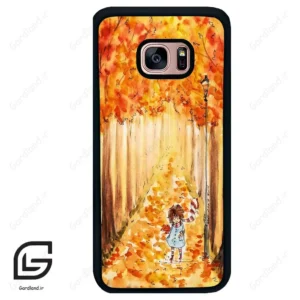 قاب گوشی سامسونگ اس 7 اج (Galaxy S7 EDGE ) طرح پاییزی کد 2386