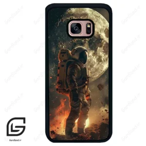 قاب گوشی سامسونگ اس 7 اج (Galaxy S7 EDGE ) طرح فضانورد کد 2388