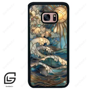 قاب گوشی سامسونگ اس 7 اج (Galaxy S7 EDGE ) طرح شیشه کد 2393