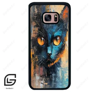 قاب گوشی سامسونگ اس 7 اج (Galaxy S7 EDGE ) طرح گربه کد 2397