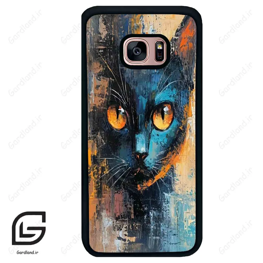 قاب گوشی سامسونگ اس 7 اج (Galaxy S7 EDGE ) طرح گربه کد 2397