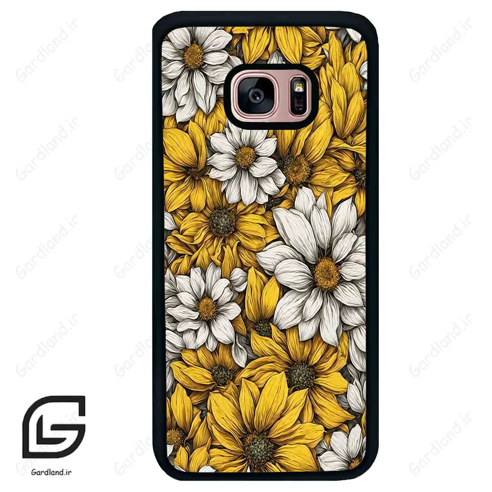 قاب گوشی سامسونگ اس 7 اج (Galaxy S7 EDGE ) طرح گل کد 2402