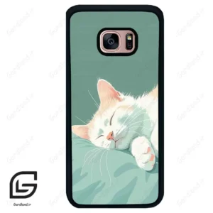 قاب گوشی سامسونگ اس 7 اج (Galaxy S7 EDGE ) طرح گربه کد 2403