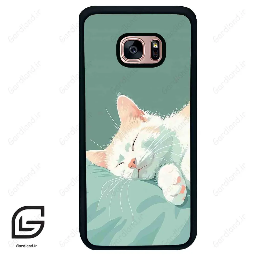 قاب گوشی سامسونگ اس 7 اج (Galaxy S7 EDGE ) طرح گربه کد 2403