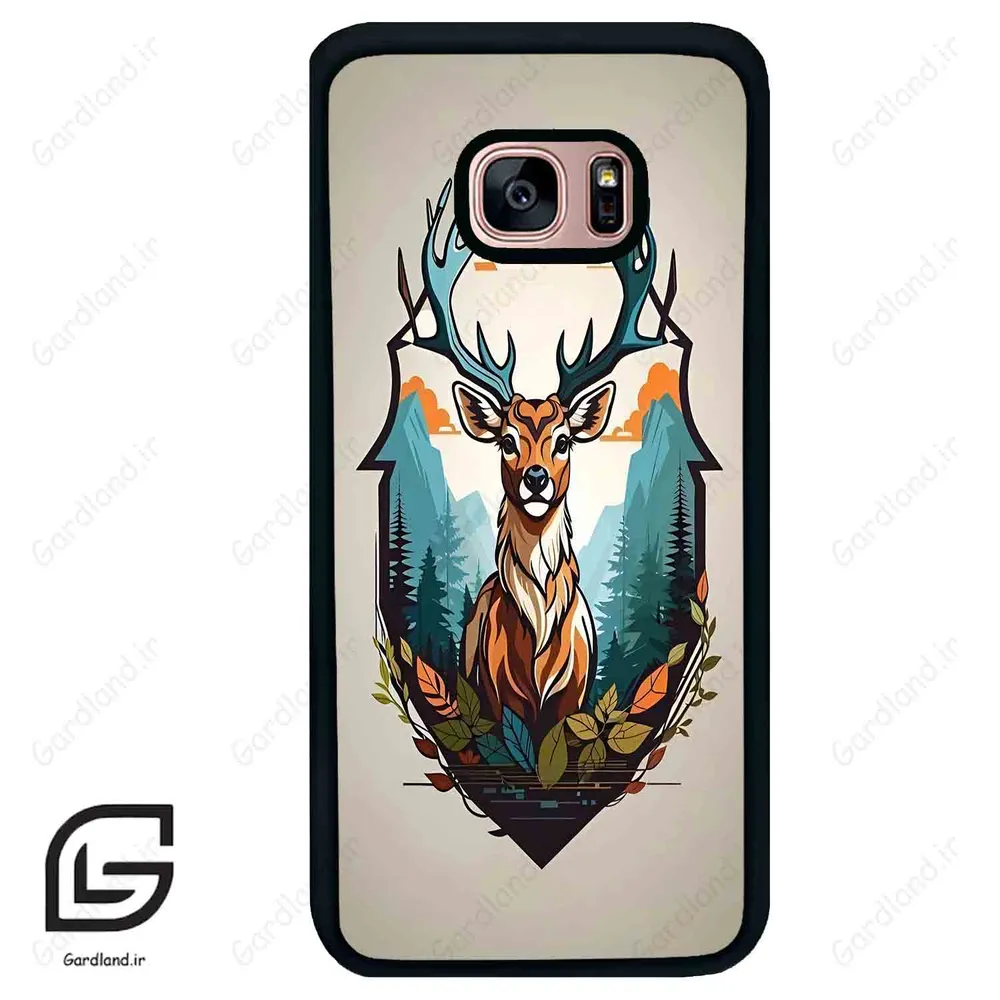 قاب گوشی سامسونگ اس 7 اج (Galaxy S7 EDGE ) طرح گوزن کد 2429