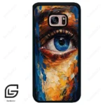 قاب گوشی سامسونگ اس 7 اج (Galaxy S7 EDGE ) طرح چشم کد 2435