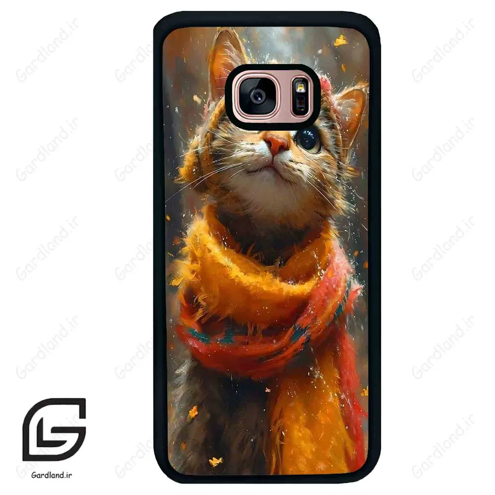 قاب گوشی سامسونگ اس 7 اج (Galaxy S7 EDGE ) طرح گربه کد 2440