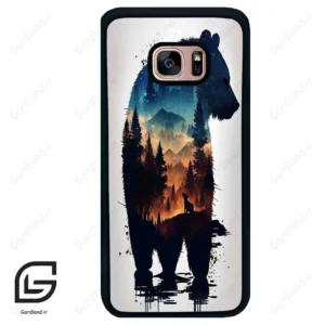 قاب گوشی سامسونگ اس 7 اج (Galaxy S7 EDGE ) طرح خرس کد 2449