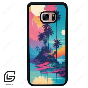 قاب گوشی سامسونگ اس 7 اج (Galaxy S7 EDGE ) طرح جزیره کد 2461