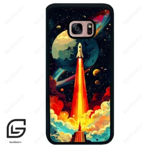 قاب گوشی سامسونگ اس 7 اج (Galaxy S7 EDGE ) طرح موشک کد 2463