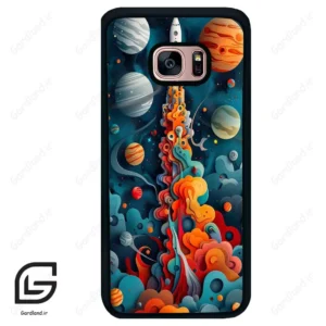 قاب گوشی سامسونگ اس 7 اج (Galaxy S7 EDGE ) طرح موشک کد 2470