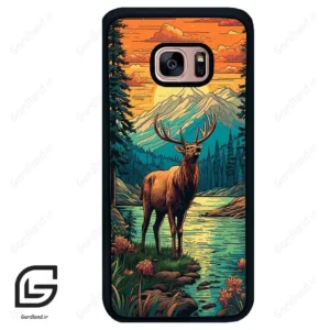 قاب گوشی سامسونگ اس 7 اج (Galaxy S7 EDGE ) طرح گوزن کد 2471