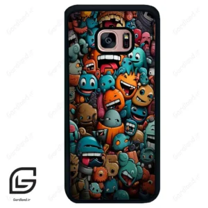 قاب گوشی سامسونگ اس 7 اج (Galaxy S7 EDGE ) طرح استیکر کد 2478