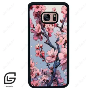 قاب گوشی سامسونگ اس 7 اج (Galaxy S7 EDGE ) طرح شکوفه کد 2481