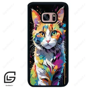 قاب گوشی سامسونگ اس 7 اج (Galaxy S7 EDGE ) طرح گربه کد 2483