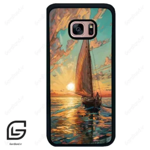 قاب گوشی سامسونگ اس 7 اج (Galaxy S7 EDGE ) طرح قایق کد 2485