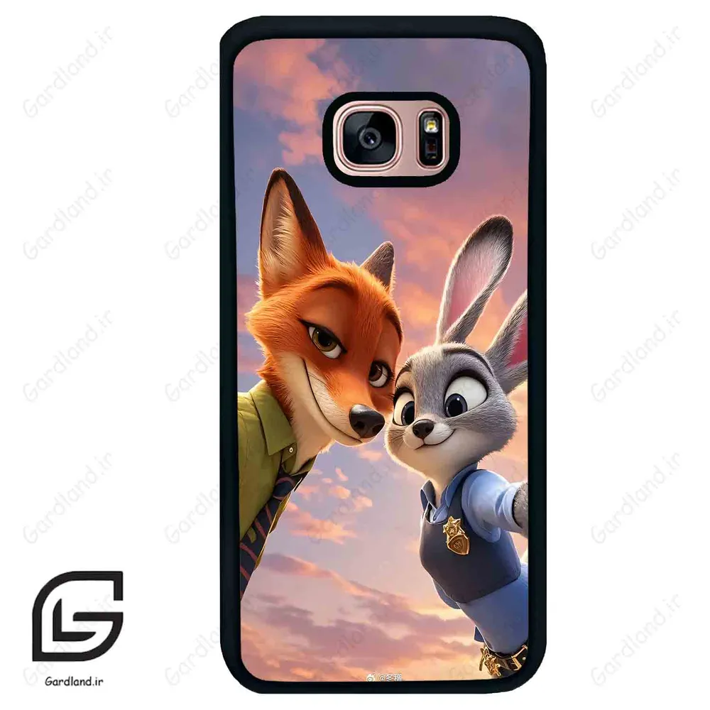 قاب گوشی سامسونگ اس 7 اج (Galaxy S7 EDGE ) طرح زوتوپیا کد 2495