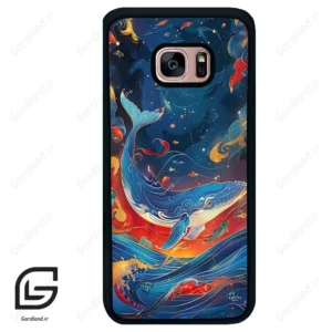 قاب گوشی سامسونگ اس 7 اج (Galaxy S7 EDGE ) طرح نقاشی کد 2504