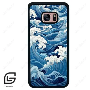 قاب گوشی سامسونگ اس 7 اج (Galaxy S7 EDGE ) طرح دریا کد 2515
