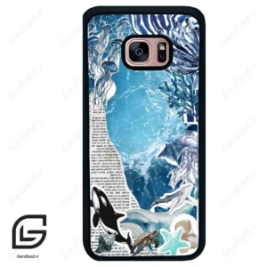 قاب گوشی سامسونگ اس 7 اج (Galaxy S7 EDGE ) طرح دریا کد 2516