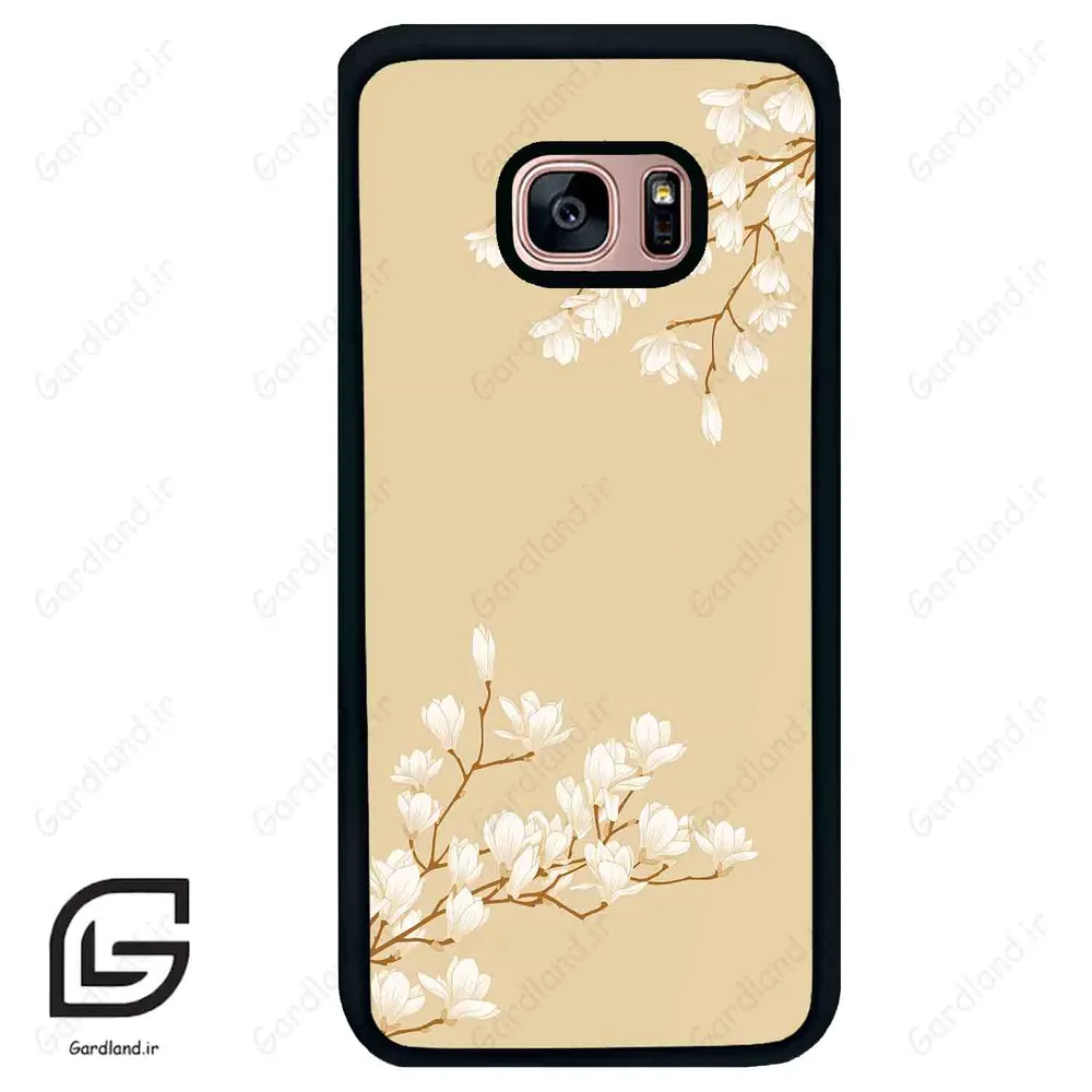 قاب گوشی سامسونگ اس 7 اج (Galaxy S7 EDGE ) طرح شکوفه کد 2525
