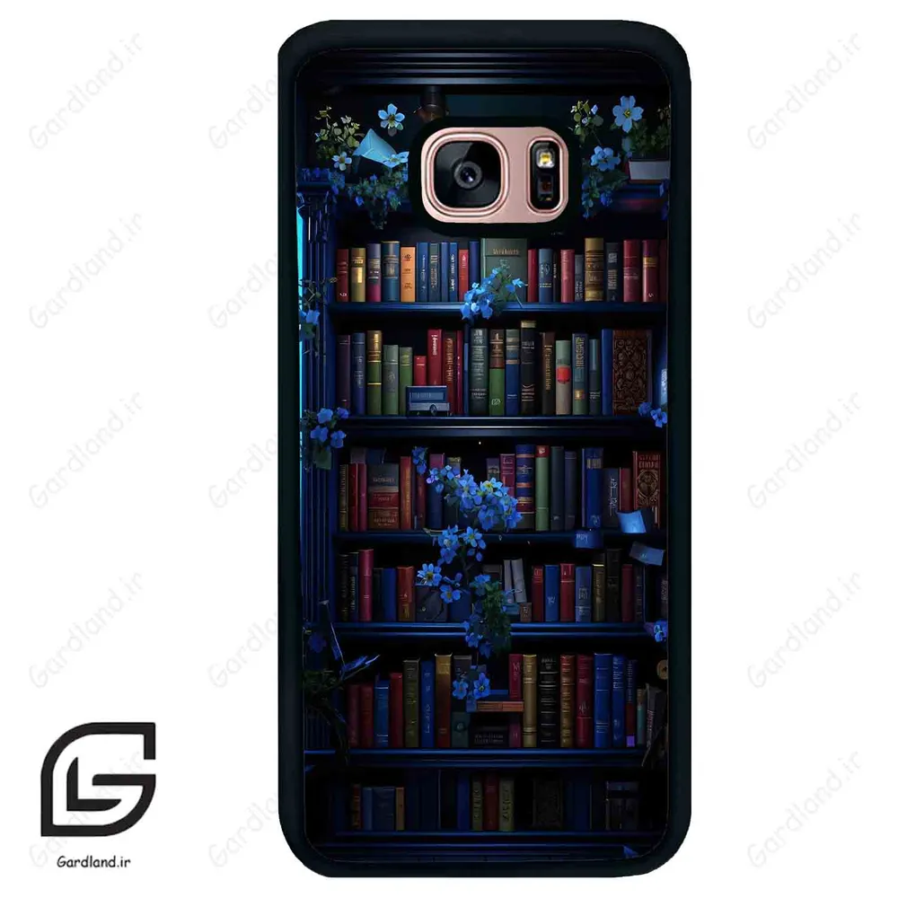 قاب گوشی سامسونگ اس 7 اج (Galaxy S7 EDGE ) طرح کتابخانه کد 2528