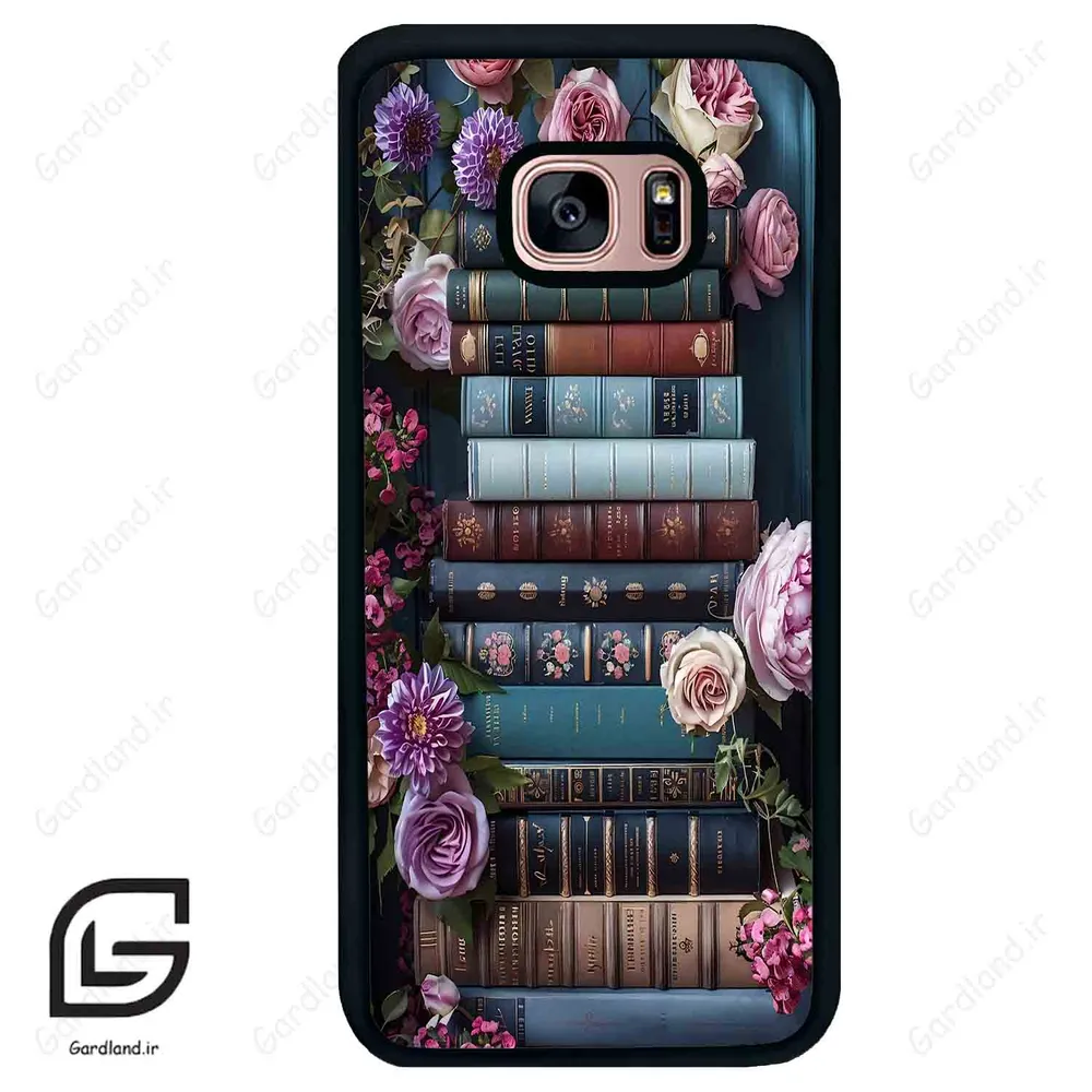 قاب گوشی سامسونگ اس 7 اج (Galaxy S7 EDGE ) طرح کتابخانه کد 2530