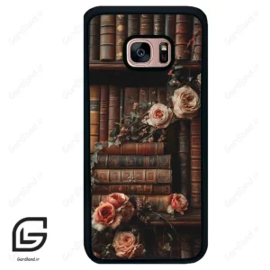 قاب گوشی سامسونگ اس 7 اج (Galaxy S7 EDGE ) طرح کتابخانه کد 2531