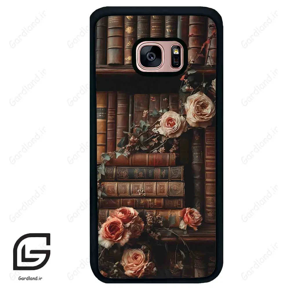 قاب گوشی سامسونگ اس 7 اج (Galaxy S7 EDGE ) طرح کتابخانه کد 2531