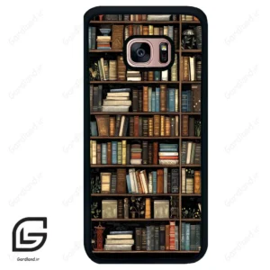 قاب گوشی سامسونگ اس 7 اج (Galaxy S7 EDGE ) طرح کتابخانه کد 2533