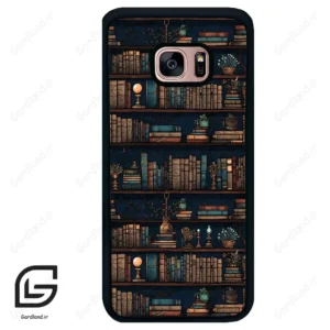 قاب گوشی سامسونگ اس 7 اج (Galaxy S7 EDGE ) طرح کتابخانه کد 2536