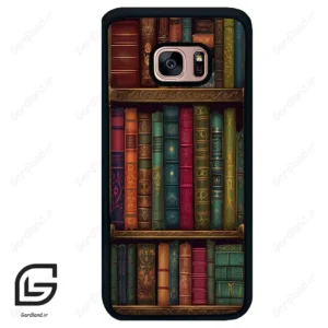 قاب گوشی سامسونگ اس 7 اج (Galaxy S7 EDGE ) طرح کتابخانه کد 2538