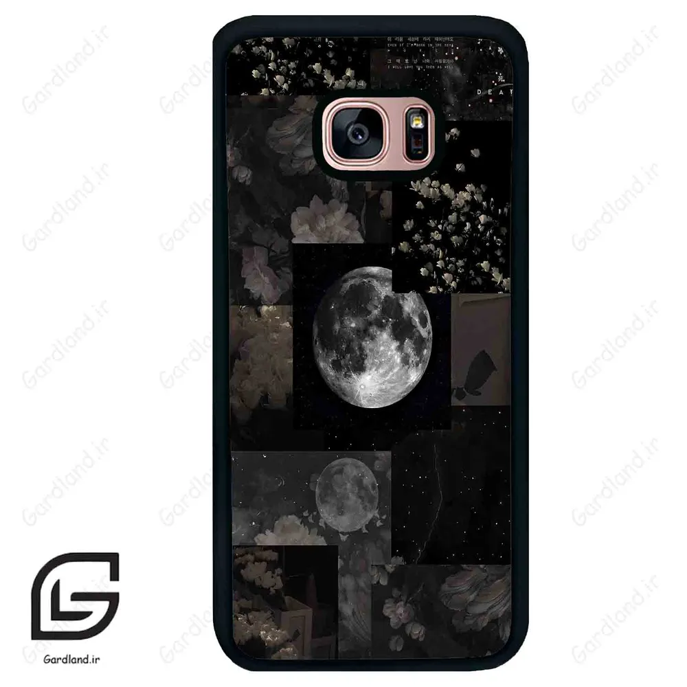 قاب گوشی سامسونگ اس 7 اج (Galaxy S7 EDGE ) طرح ماه کد 2545