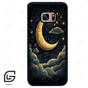 قاب گوشی سامسونگ اس 7 اج (Galaxy S7 EDGE ) طرح ماه کد 2547