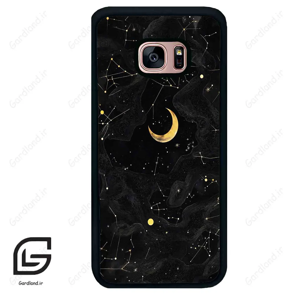 قاب گوشی سامسونگ اس 7 اج (Galaxy S7 EDGE ) طرح ماه کد 2549