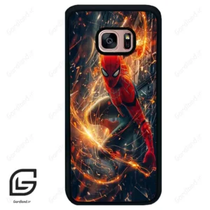 قاب گوشی سامسونگ اس 7 اج (Galaxy S7 EDGE ) طرح مردعنکبوتی کد 2558