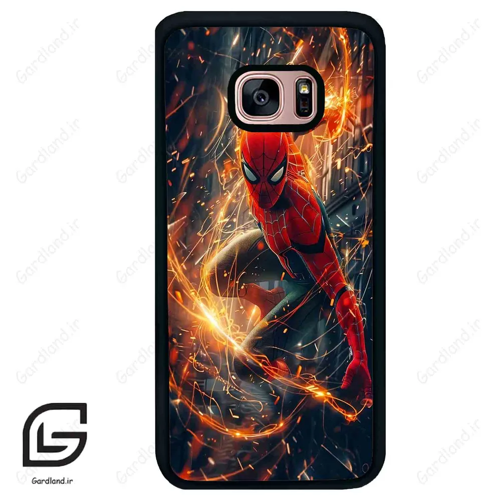 قاب گوشی سامسونگ اس 7 اج (Galaxy S7 EDGE ) طرح مردعنکبوتی کد 2558