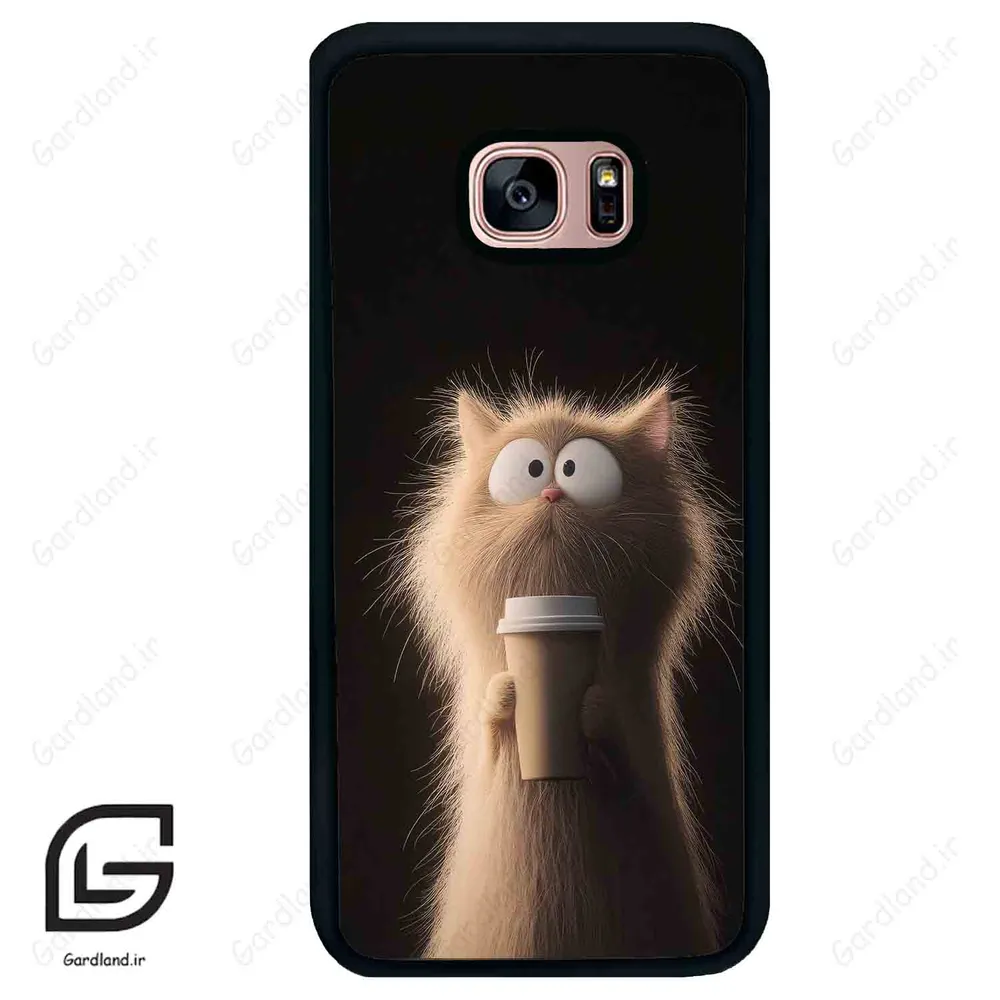 قاب گوشی سامسونگ اس 7 اج (Galaxy S7 EDGE ) طرح گربه کد 2567