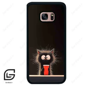 قاب گوشی سامسونگ اس 7 اج (Galaxy S7 EDGE ) طرح گربه کد 2580