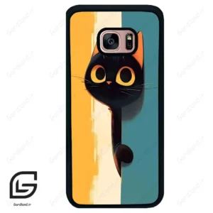قاب گوشی سامسونگ اس 7 اج (Galaxy S7 EDGE ) طرح گربه کد 2581