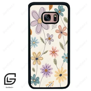 قاب گوشی سامسونگ اس 7 اج (Galaxy S7 EDGE ) طرح گل کد 2587