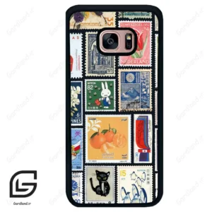 قاب گوشی سامسونگ اس 7 اج (Galaxy S7 EDGE ) طرح تمبر کد 2603