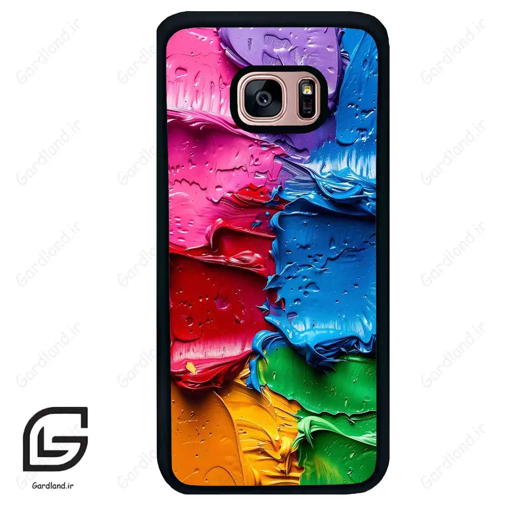 قاب گوشی سامسونگ اس 7 اج (Galaxy S7 EDGE ) طرح رنگی کد 2618