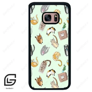 قاب گوشی سامسونگ اس 7 اج (Galaxy S7 EDGE ) طرح گربه کد 2622