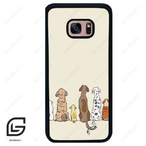 قاب گوشی سامسونگ اس 7 اج (Galaxy S7 EDGE ) طرح سگ کد 2630