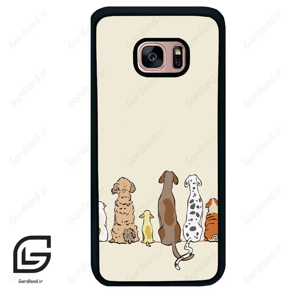 قاب گوشی سامسونگ اس 7 اج (Galaxy S7 EDGE ) طرح سگ کد 2630